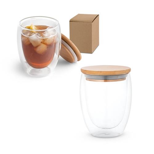 ECUADOR L. Reisebecher aus Borosilikatglas 350 ml