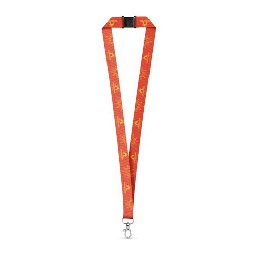 BRISTOL. SET Lanyard SUBLIMATION Long II (20 mm) mit 20 mm Karabinerhaken und Sicherheitsverschluss