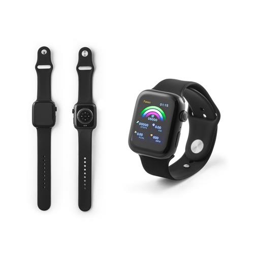 ´WILES. Smartwatch mit 1.85´´-Bildschirm, IPX4, 3 Tage Akkulaufzeit und Silikonarmband´