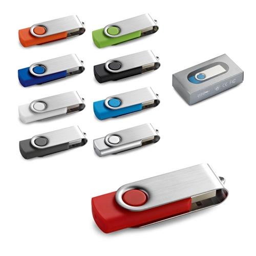 CLAUDIUS 8GB. USB-Stick 8 GB mit Metallclip