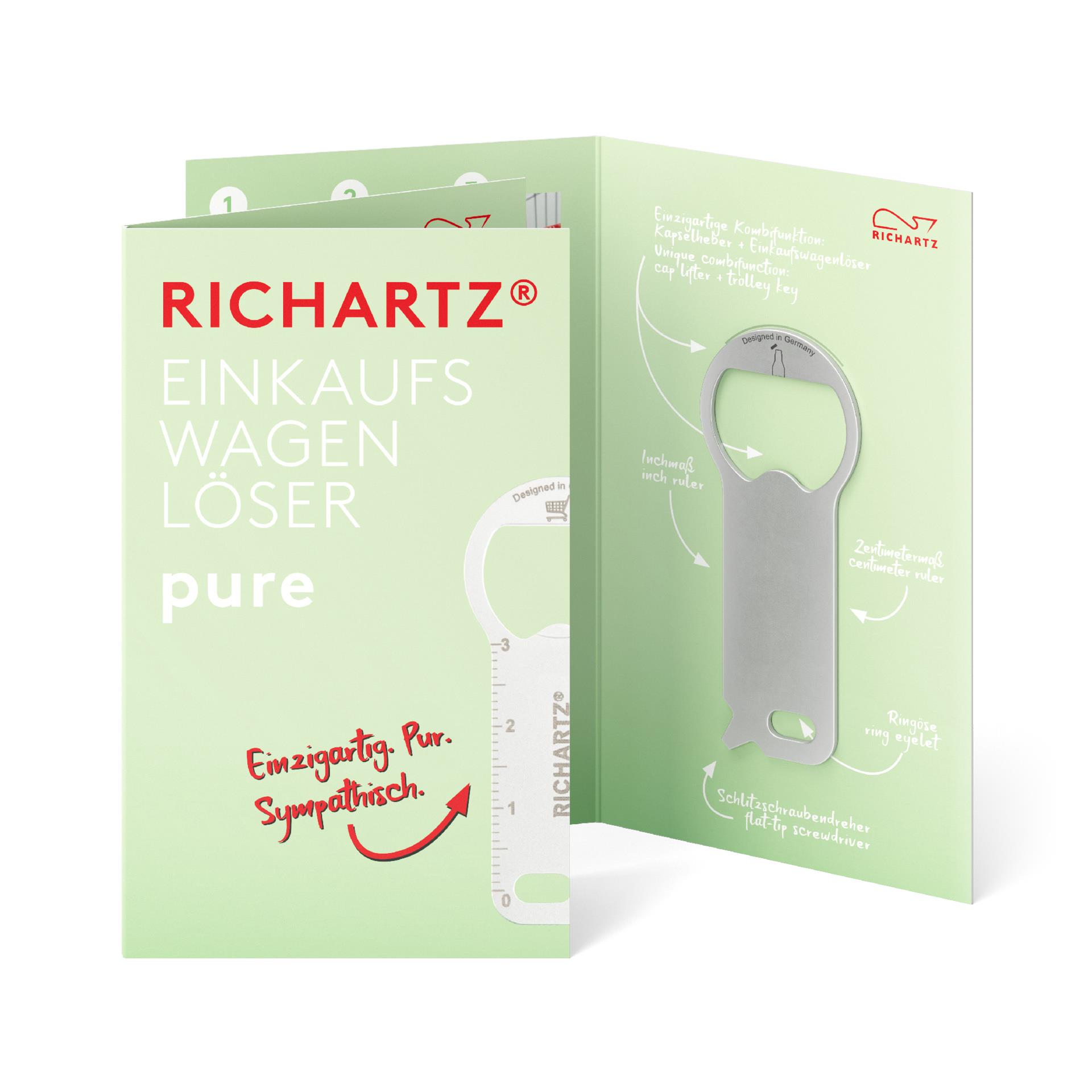 RICHARTZ® EINKAUFSWAGENLÖSER pure