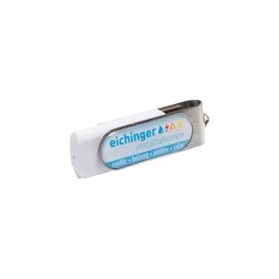 USB-Stick C05 Doming USB 3.0 Flash Disk   8 GB Weiß