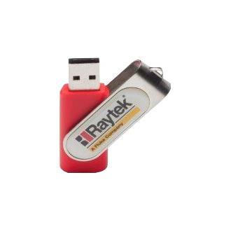 USB-Stick C05 Doming USB 2.0 Flash Disk  16 GB Rot