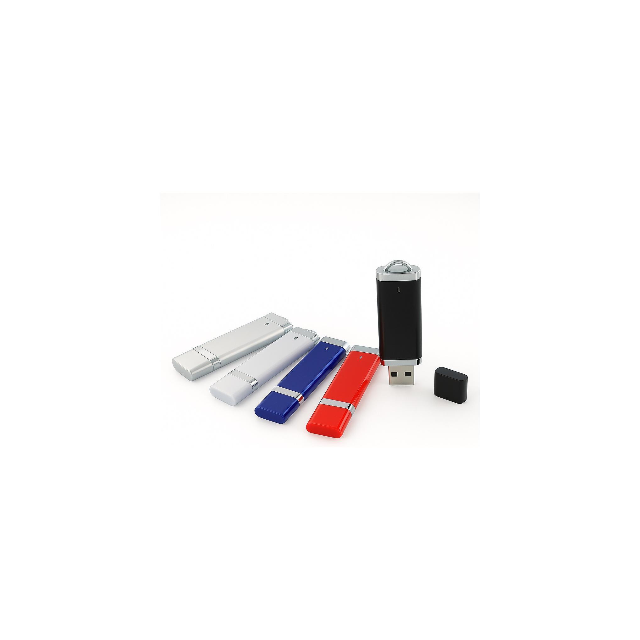 USB-Stick C10 USB 3.0 Flash Disk   8 GB Weiß matt (gummiert)