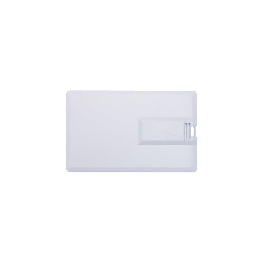 USB-Stick Credit Card 5 USB 2.0 COB   2 GB Weiß