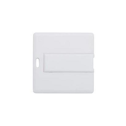 USB-Stick Mini Credit Card 8 USB 2.0 COB   2 GB Weiß