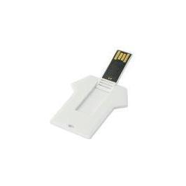 USB-Stick Credit Card Trikot USB 2.0 COB   8 GB Weiß