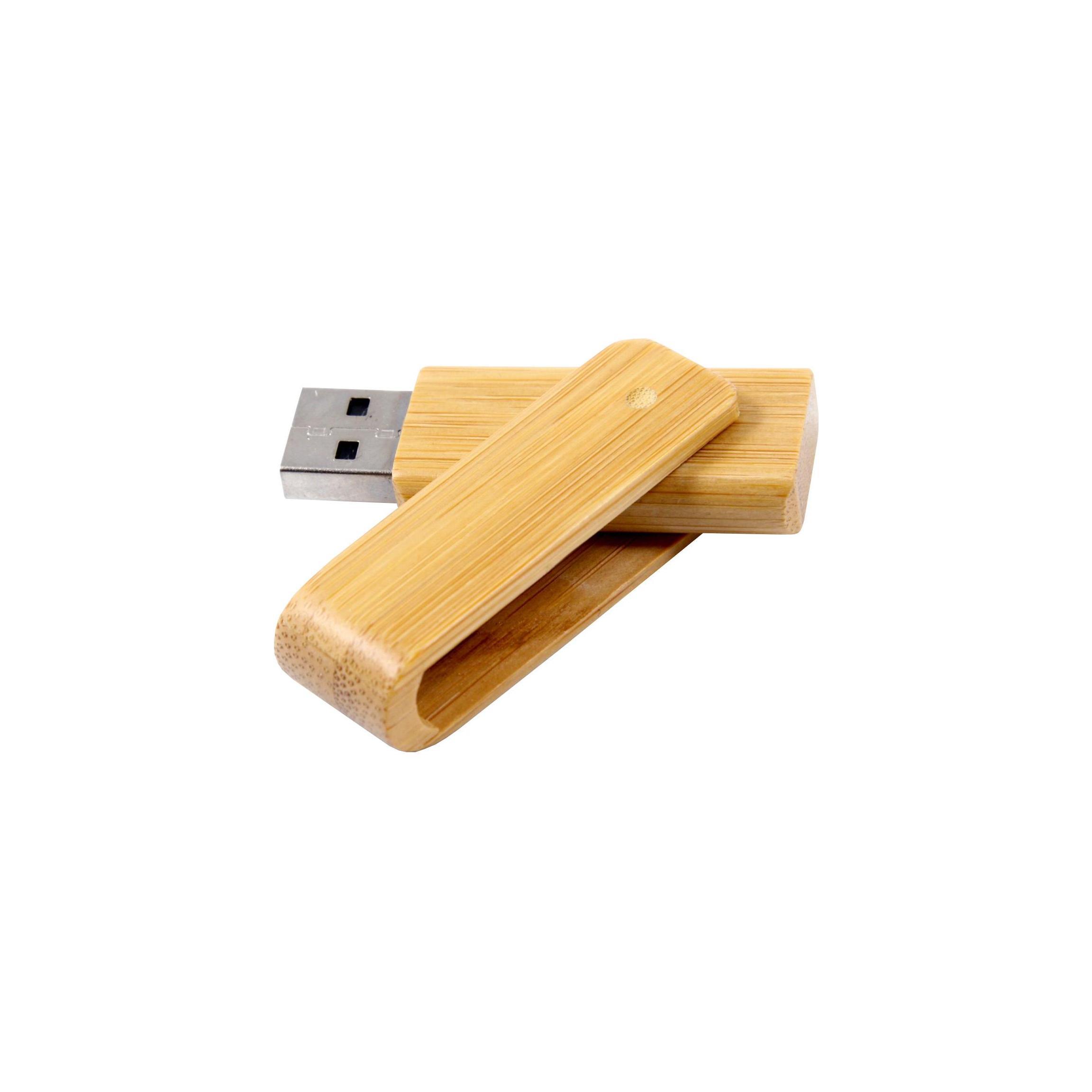 USB-Stick H24 USB 2.0 Flash Disk   1 GB Bambus