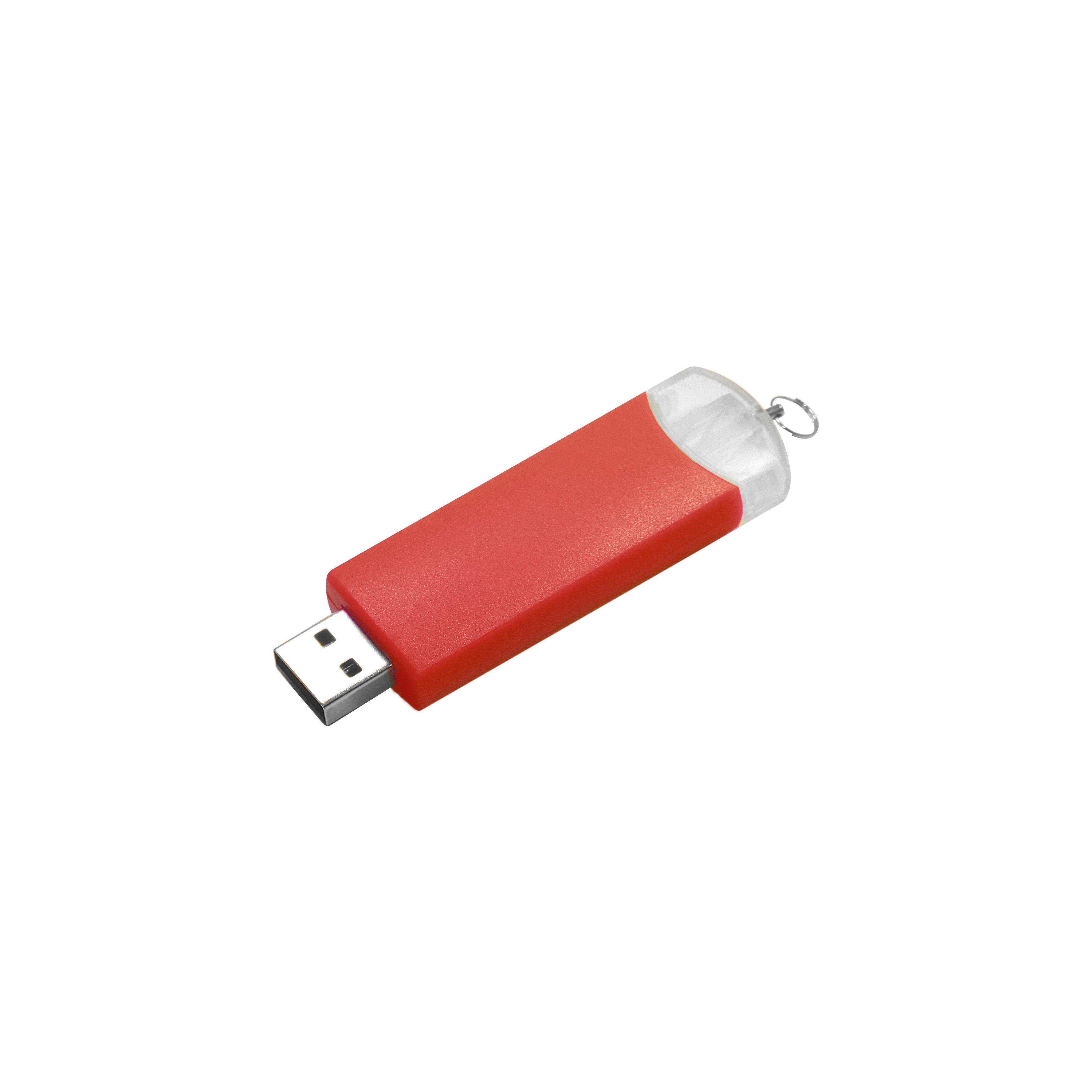 USB-Stick F87 USB 2.0 Flash Disk   4 GB Rot