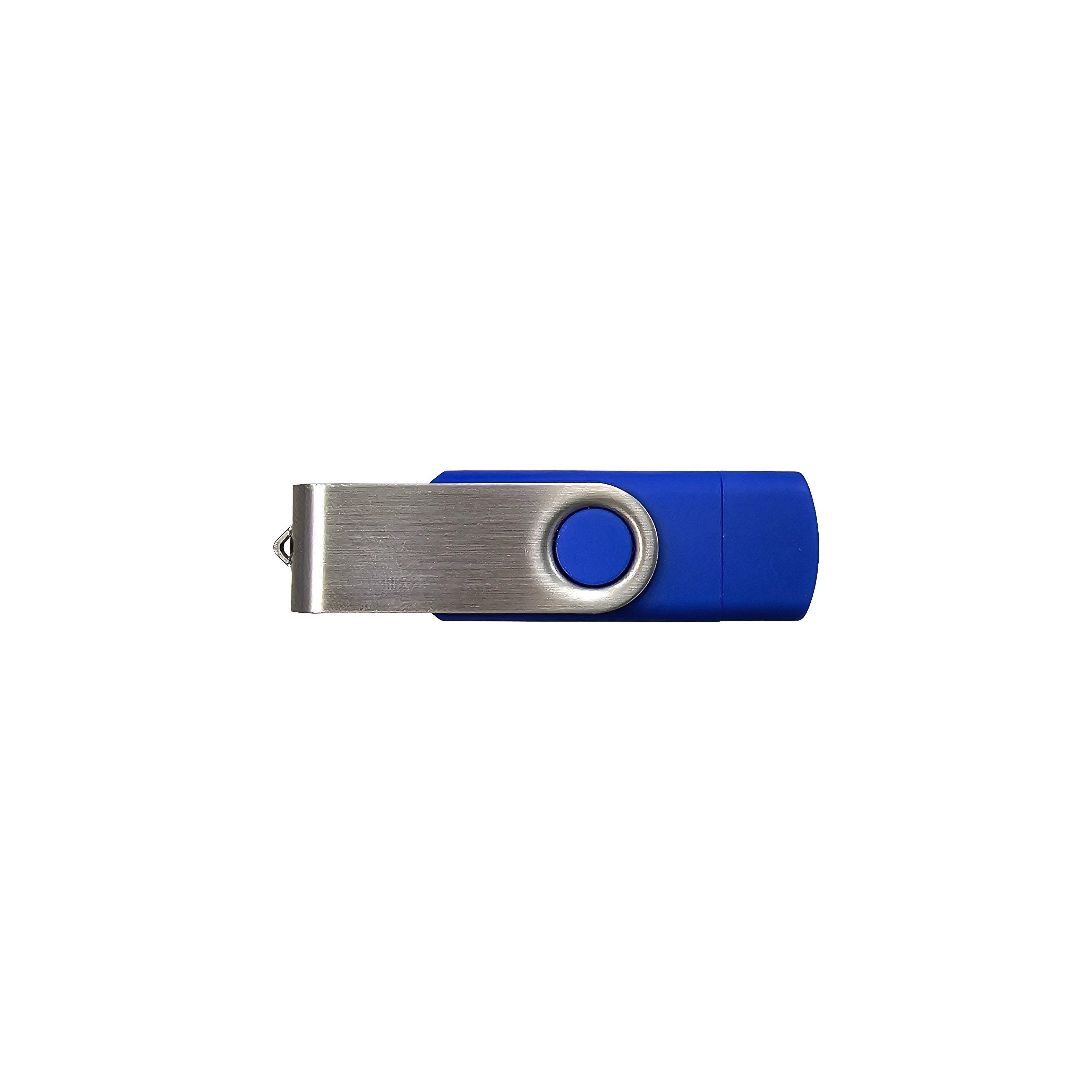 Modell C05 Typ C USB 2.0 Flash Disk   4 GB Blau