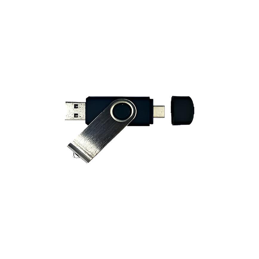 Modell C05 Typ C USB 2.0 Flash Disk 128 GB Schwarz