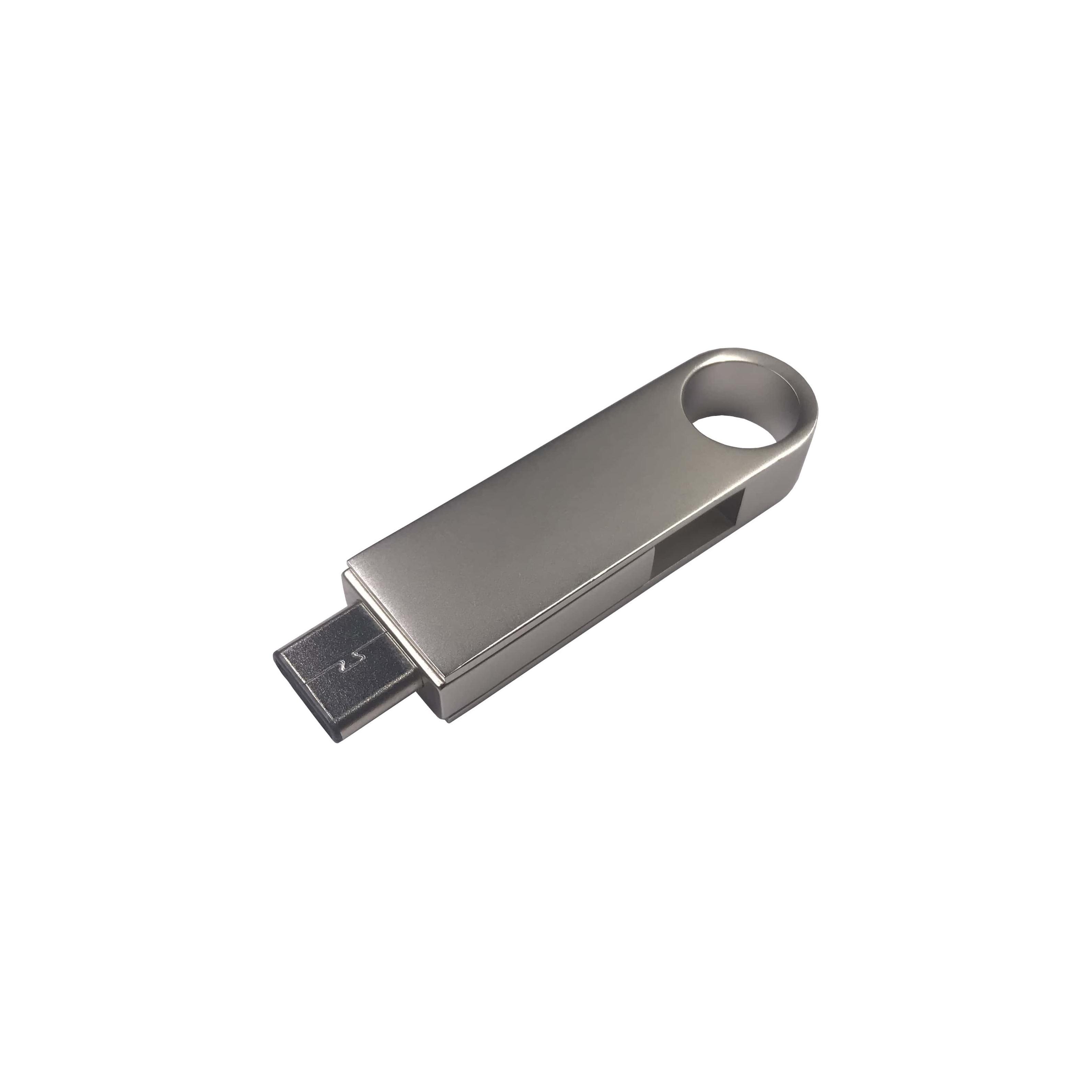 USB-Stick OTG Mini 050 Typ C USB 3.0 COB  32 GB Silber