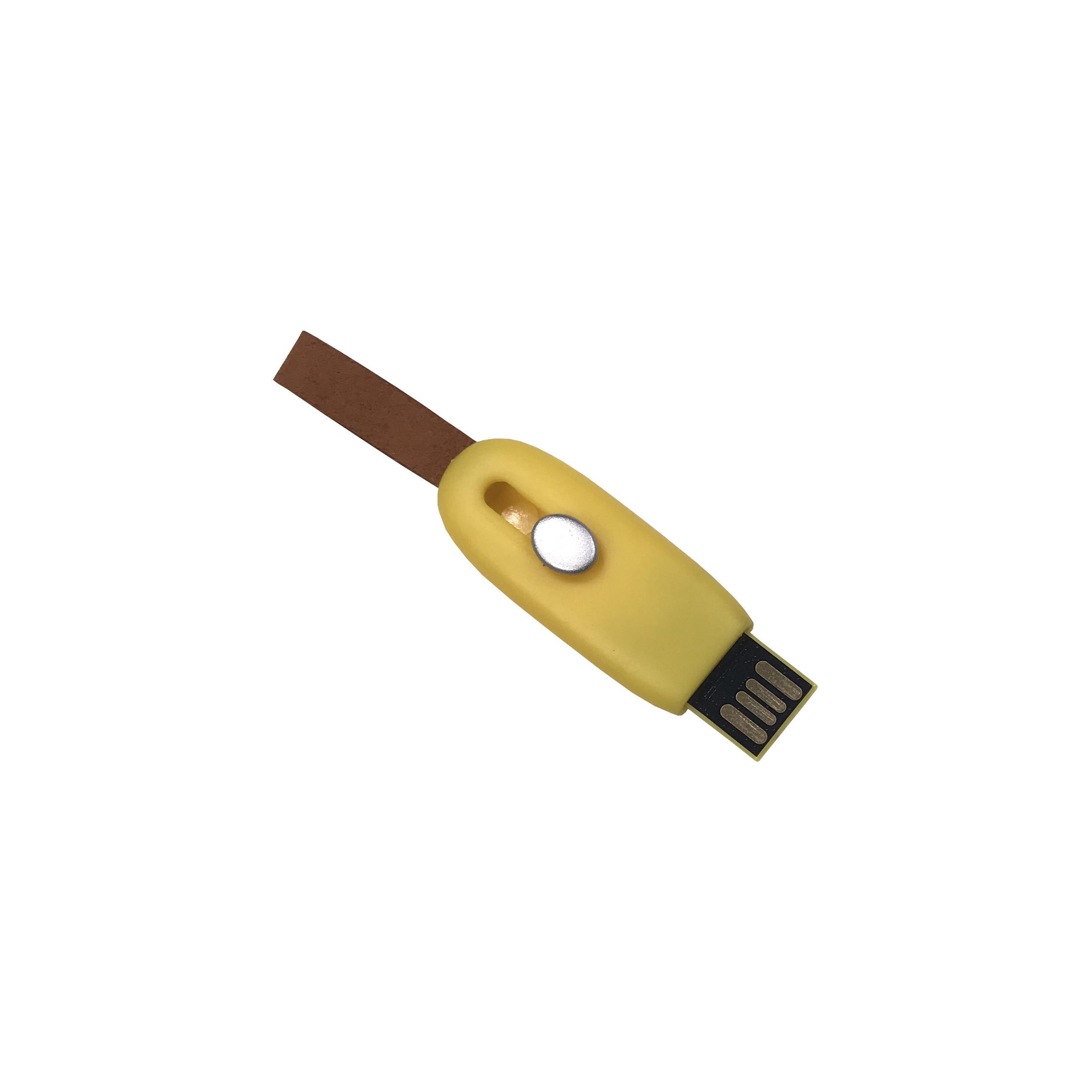 USB-Stick Mini 074 USB 2.0 COB   1 GB Gelb