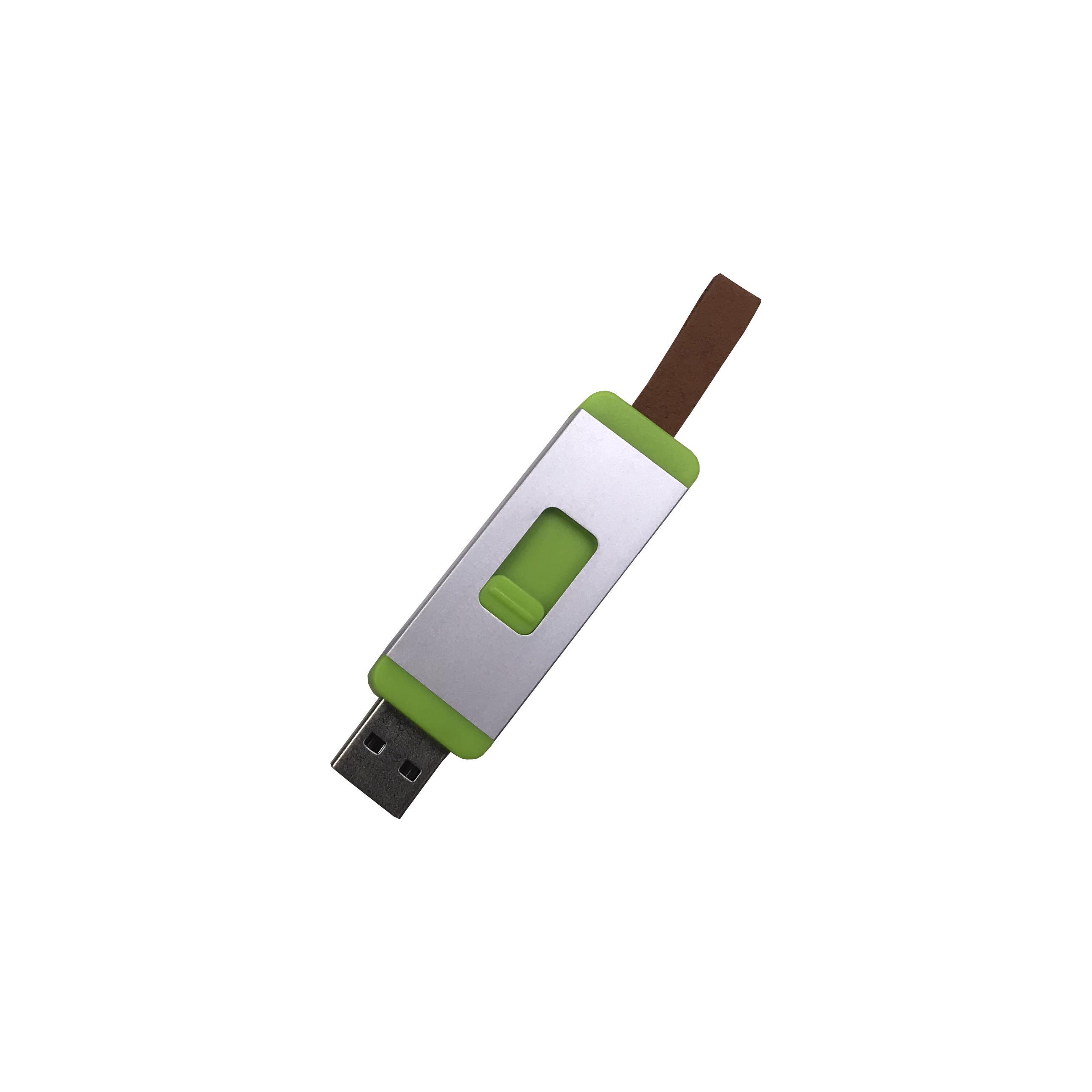 USB-Stick F95 USB 3.0 Flash Disk   8 GB Silber/Grün