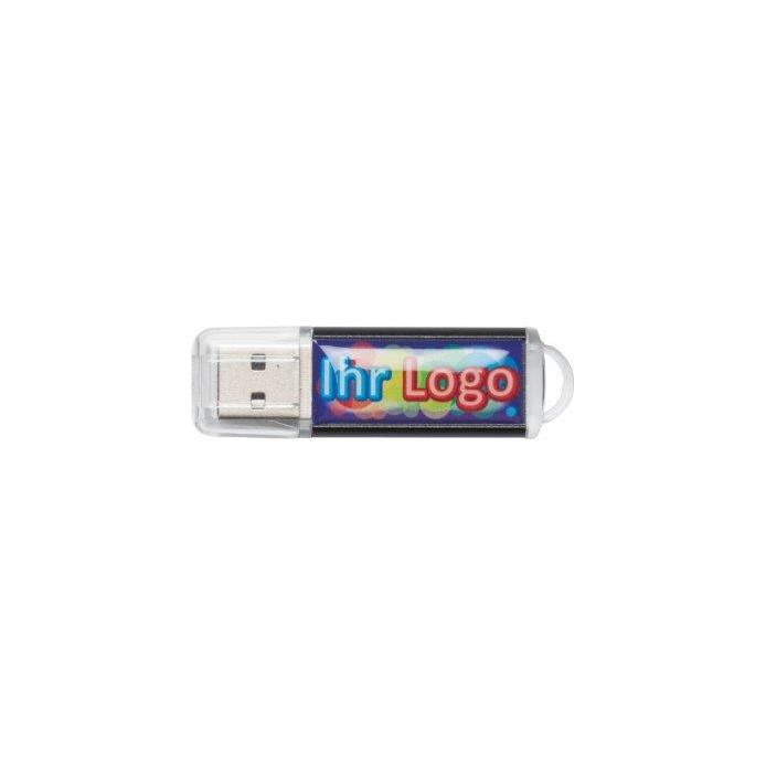 USB-Stick F47 Doming USB 2.0 Flash Disk   2 GB Schwarz