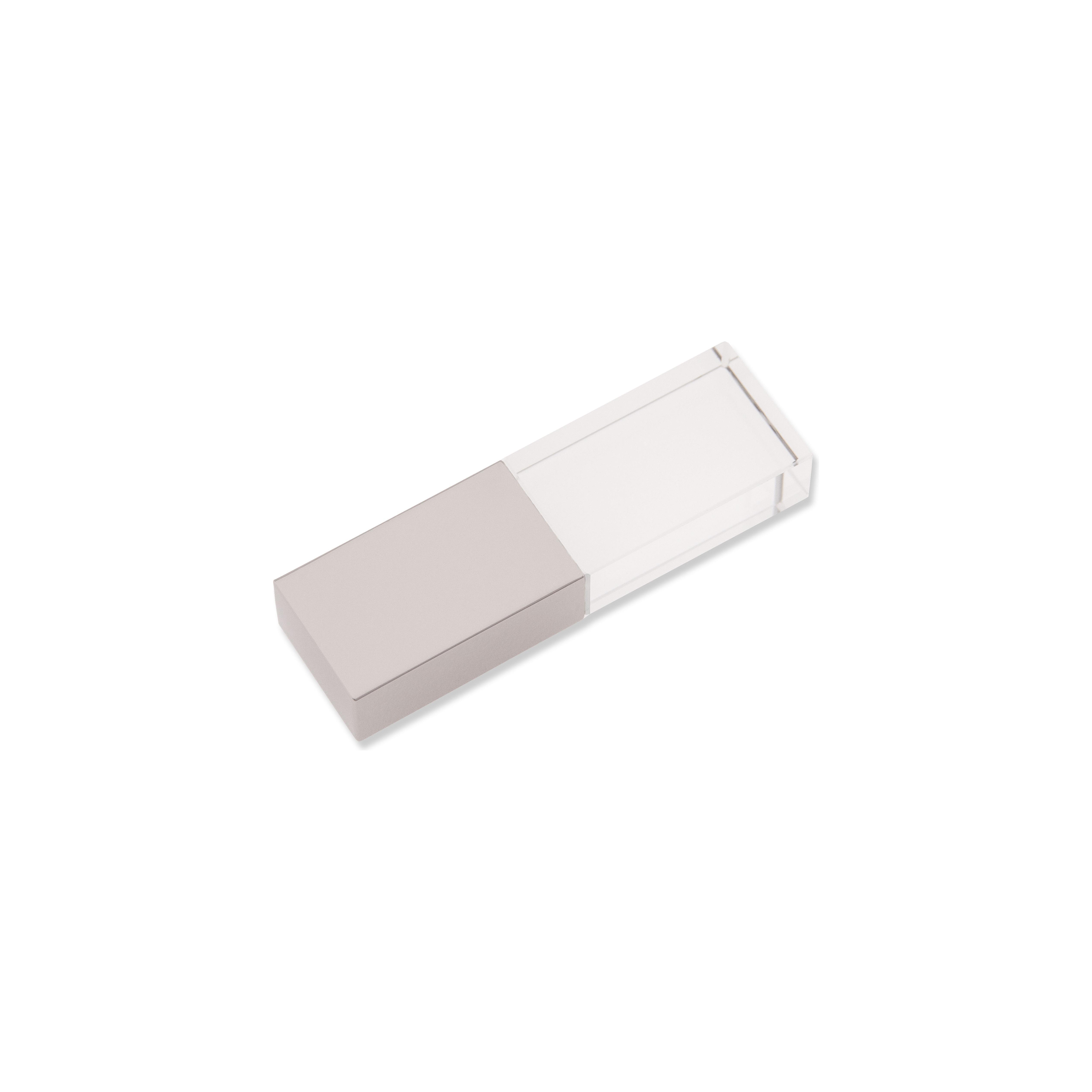 USB-Stick A06 USB 2.0 Flash Disk   8 GB Gehäuse Silber, LED Blau
