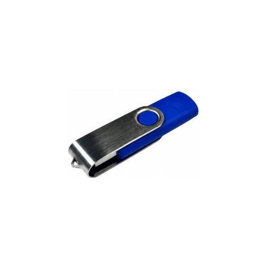 USB-Stick OTG C05 4 in 1 USB 3.0 Flash Disk  64 GB Blau