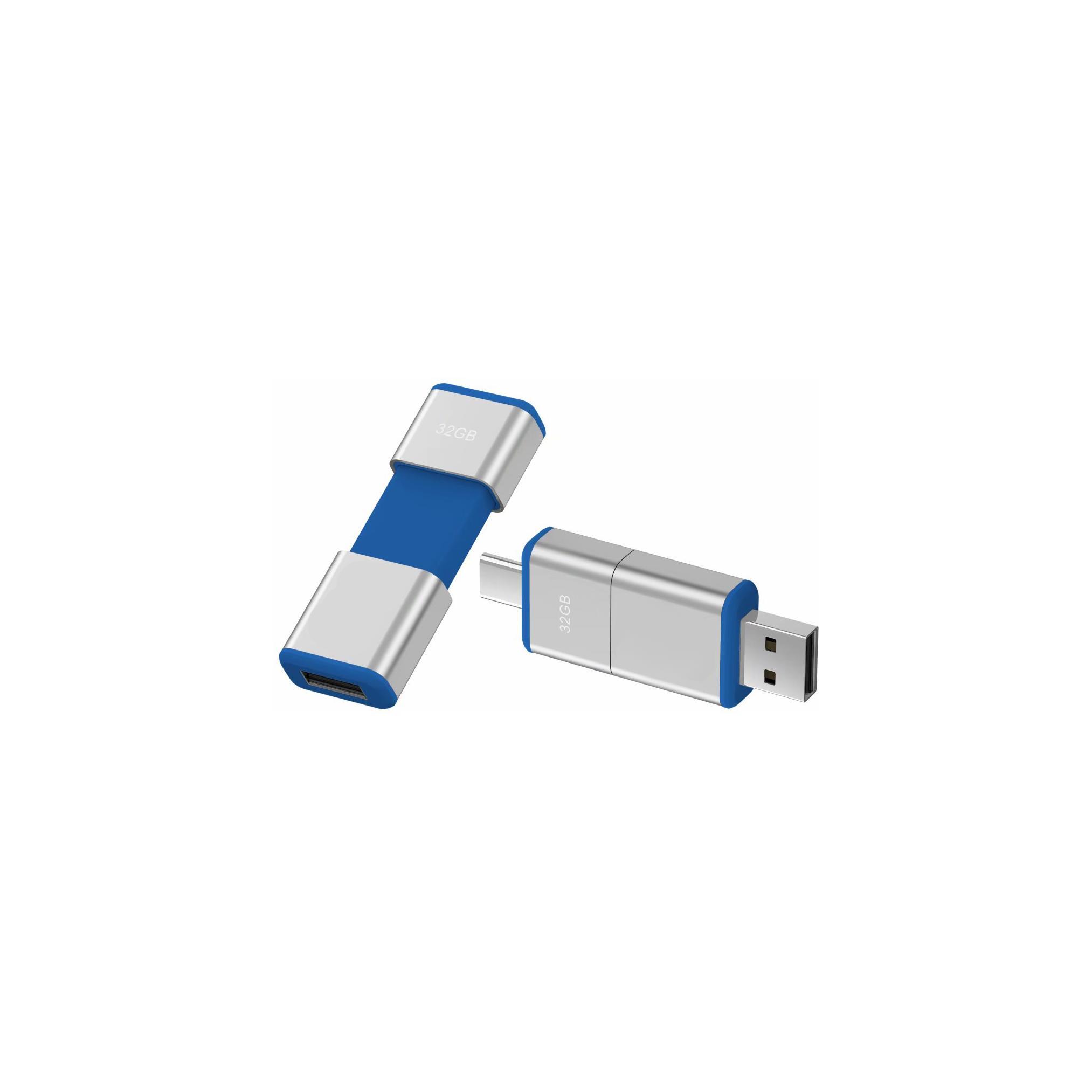 Modell OTG F49 Typ C USB 2.0 Flash Disk  16 GB Blau