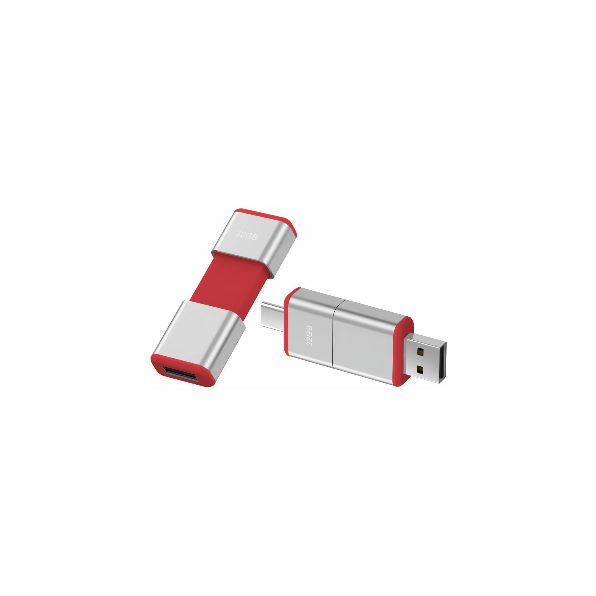 Modell OTG F49 Typ C USB 3.0 Flash Disk  16 GB Rot