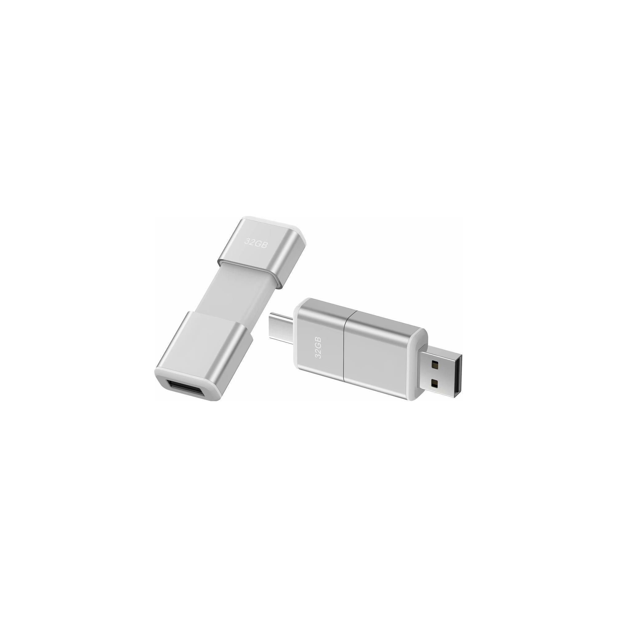 Modell OTG F49 Typ C USB 3.0 Flash Disk  16 GB Weiß