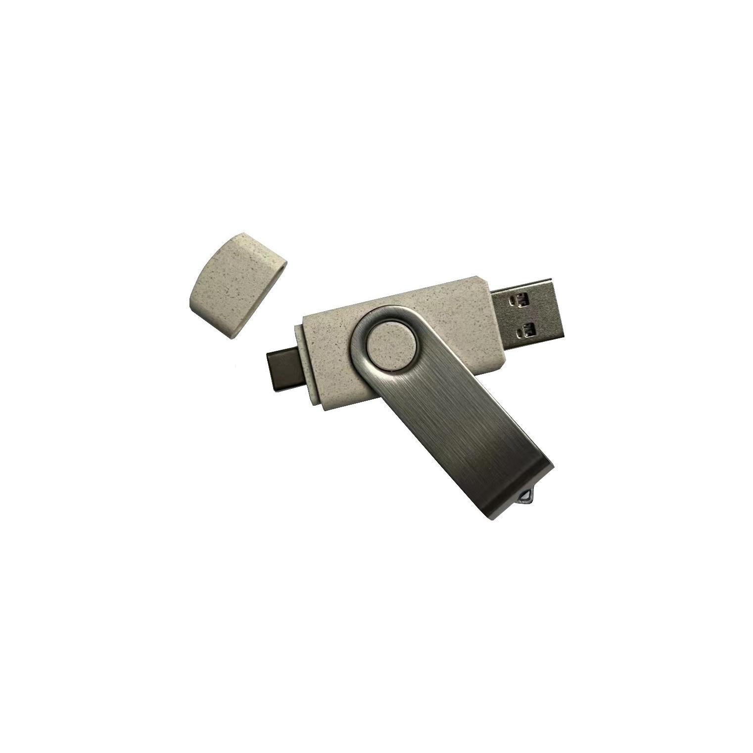 Modell C05 Weizenstroh Typ C USB 2.0 Flash Disk  32 GB Weizenstroh