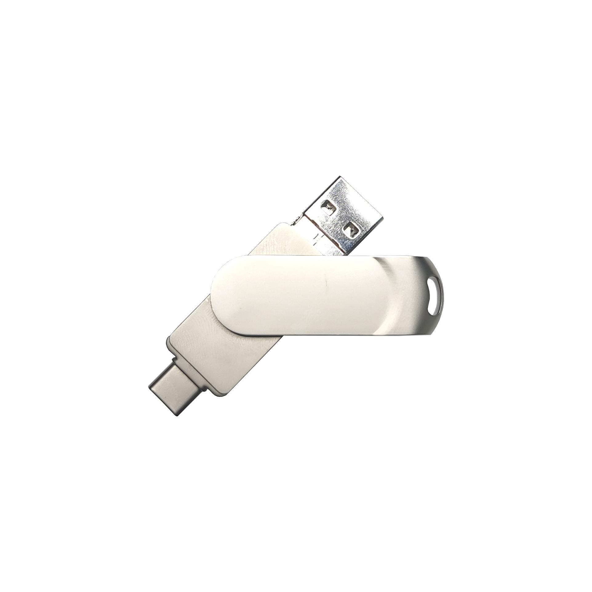 USB-Stick 4in1 OTG 06 USB 3.0 Flash Disk  16 GB Silber