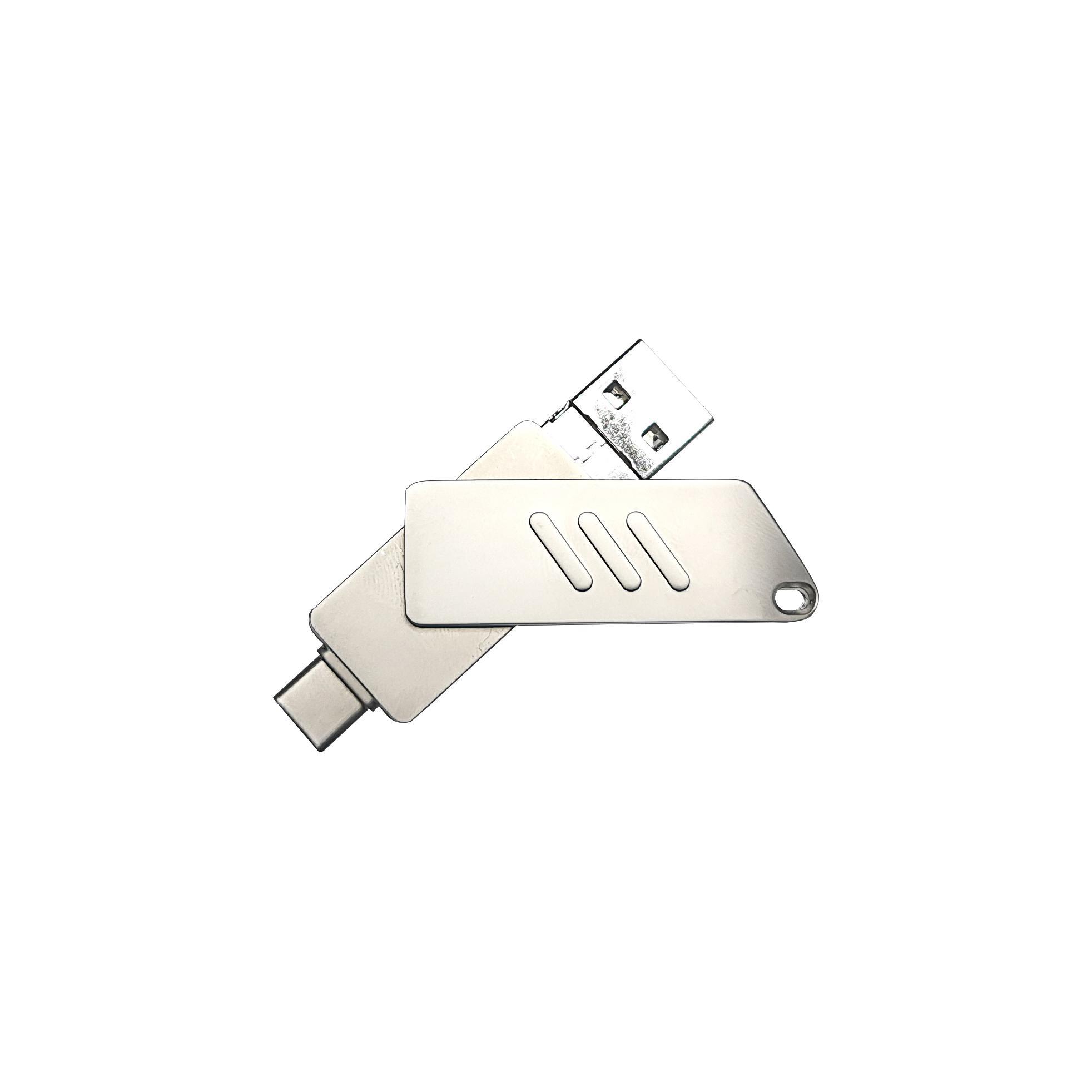 USB-Stick 4in1 OTG 09 USB 2.0 Flash Disk   8 GB Sonderfarbe
