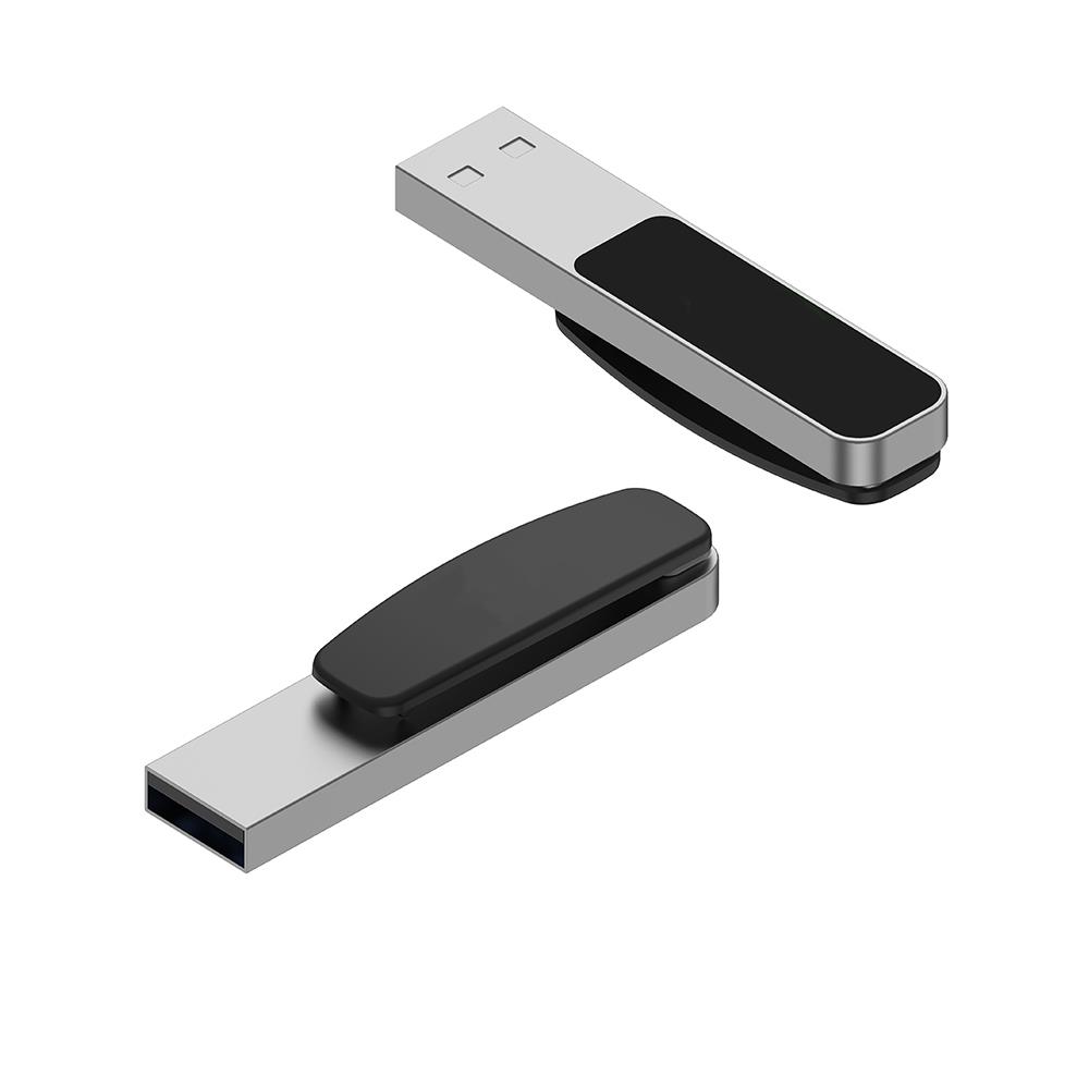 USB-Stick LED 01 USB 2.0 COB   8 GB Schwarz