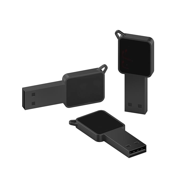 USB-Stick LED 08 USB 2.0 COB  16 GB Schwarz