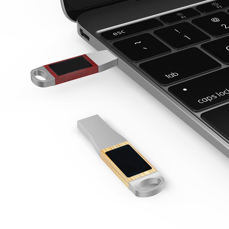USB-Stick LED 09 USB 2.0 COB  32 GB Ahorn