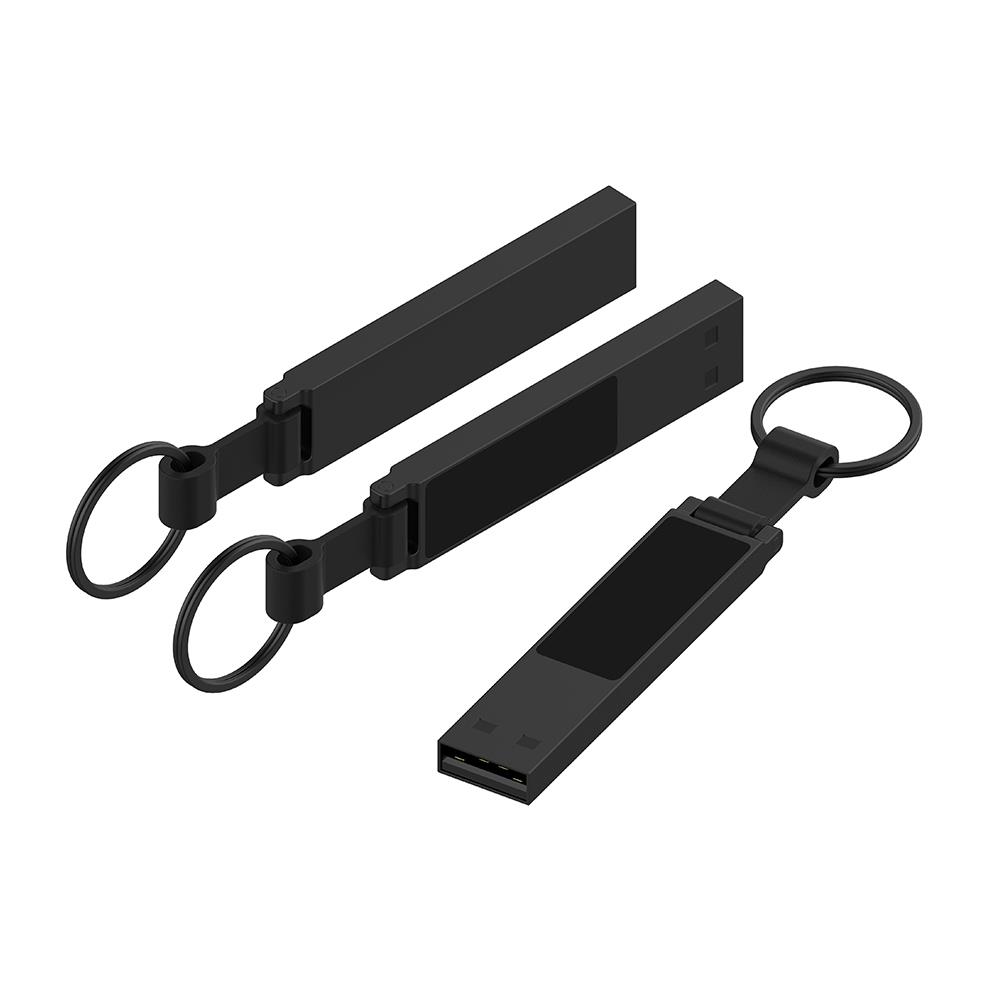 USB-Stick LED 12 USB 2.0 COB  32 GB Schwarz/Schwarz