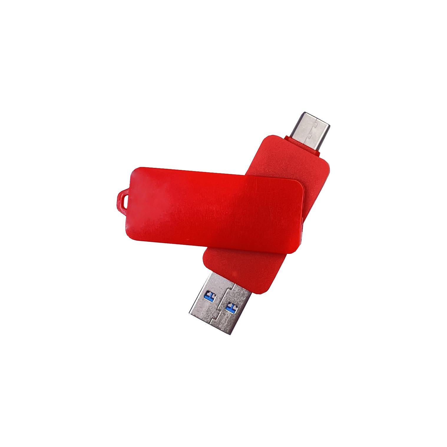 USB-Stick OTG F54 Typ C USB 2.0 Flash Disk  64 GB Rot