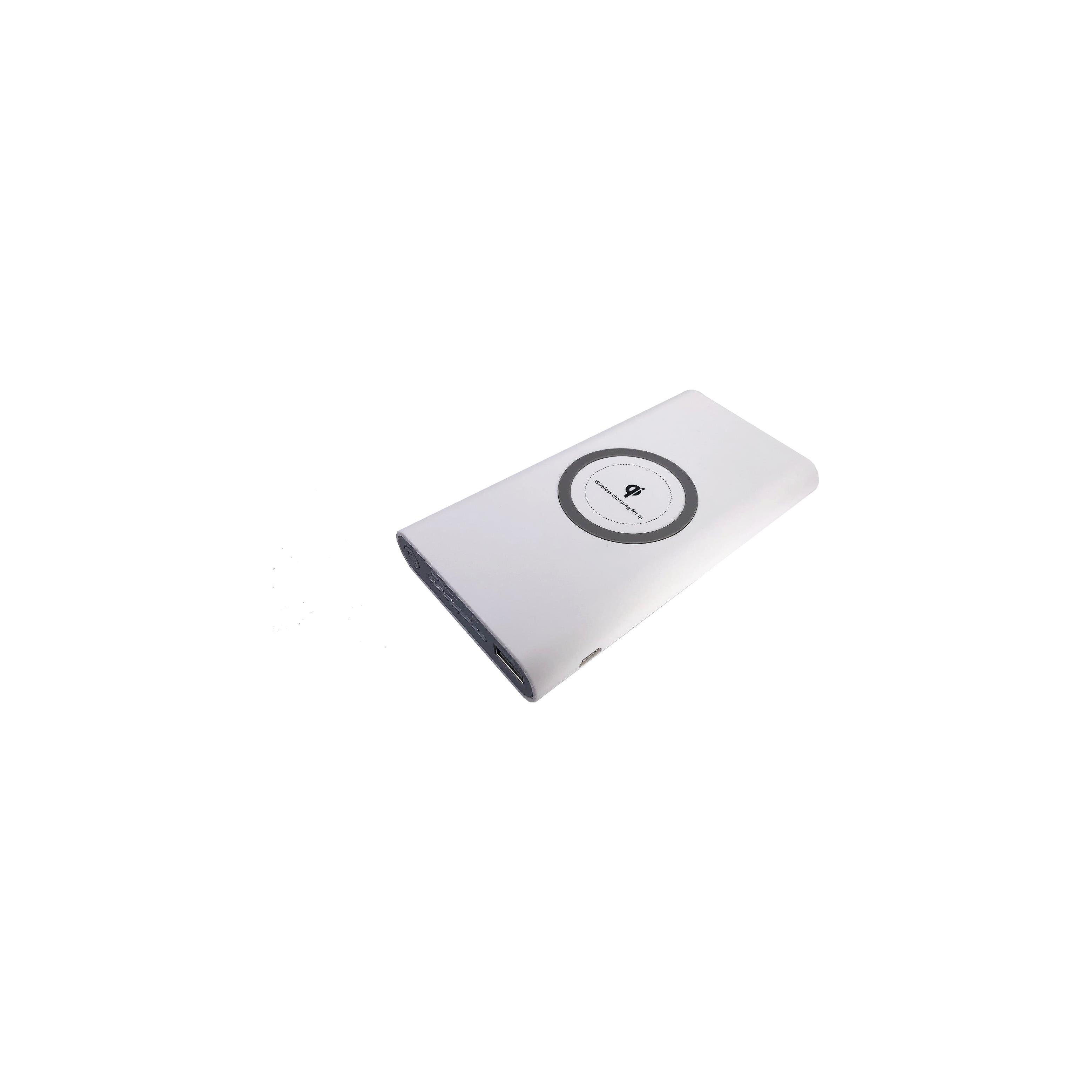 Powerbank PB-52 QI Wireless Charging 10000 mAh Weiß