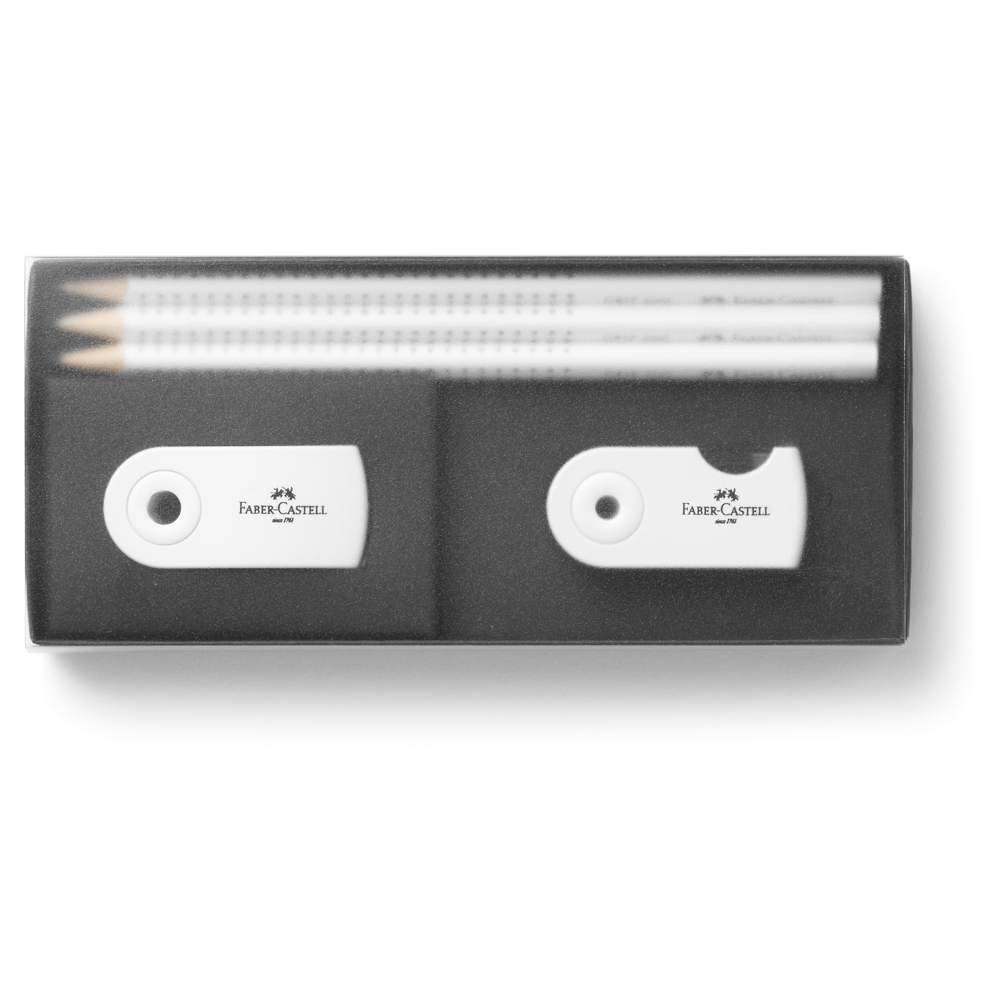 Set Alles um den Bleistift Mini White Faber-Castell