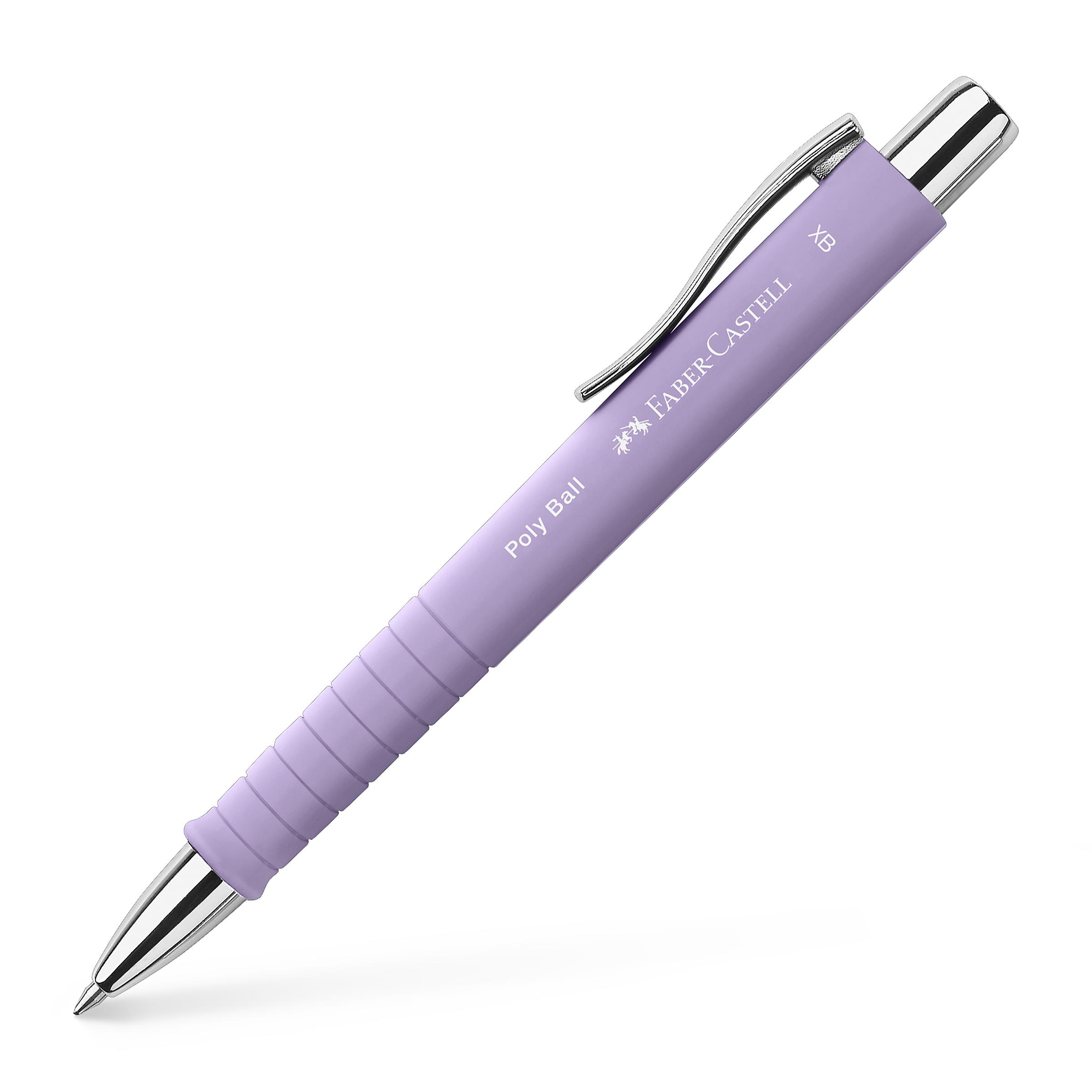 Kugelschreiber Poly Ball XB Sweet Lilac Faber-Castell