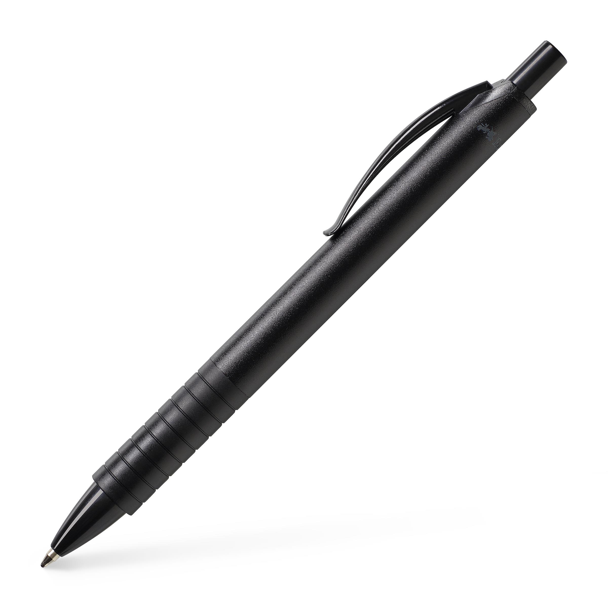 Basic Alu Kugelschreiber Schwarz Faber-Castell