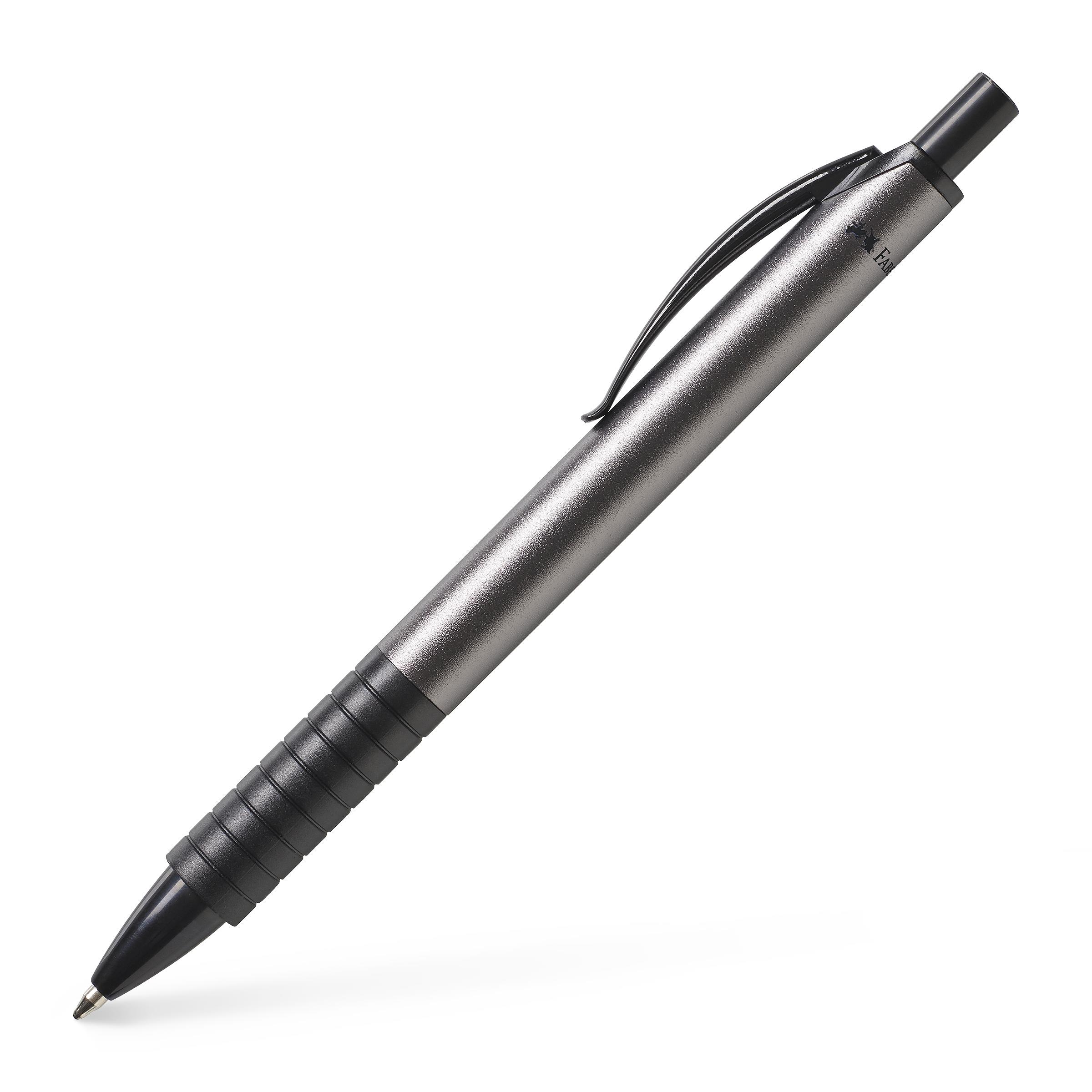 Basic Alu Kugelschreiber Anthrazit Faber-Castell