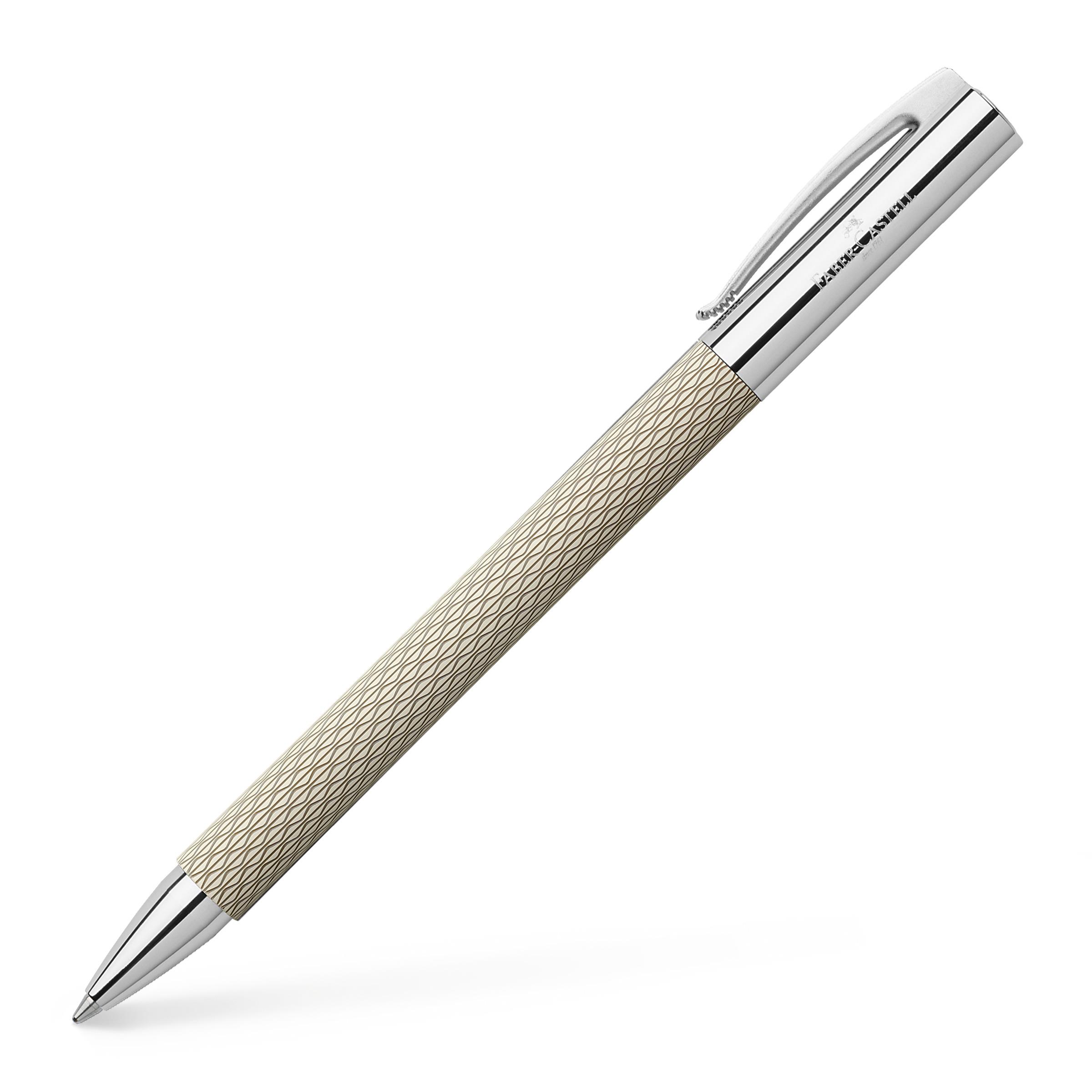 Ambition OpArt White Sand Kugelschreiber Faber-Castell