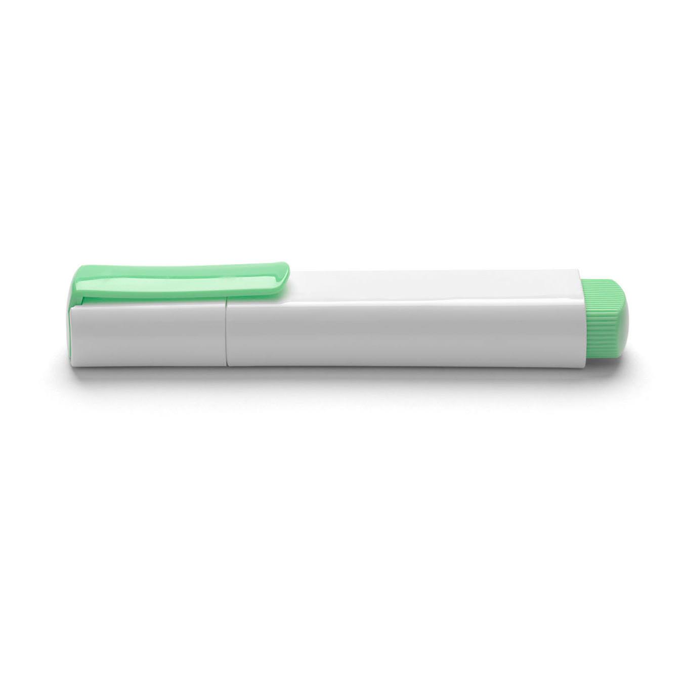 Textliner weiss / gruen Faber-Castell