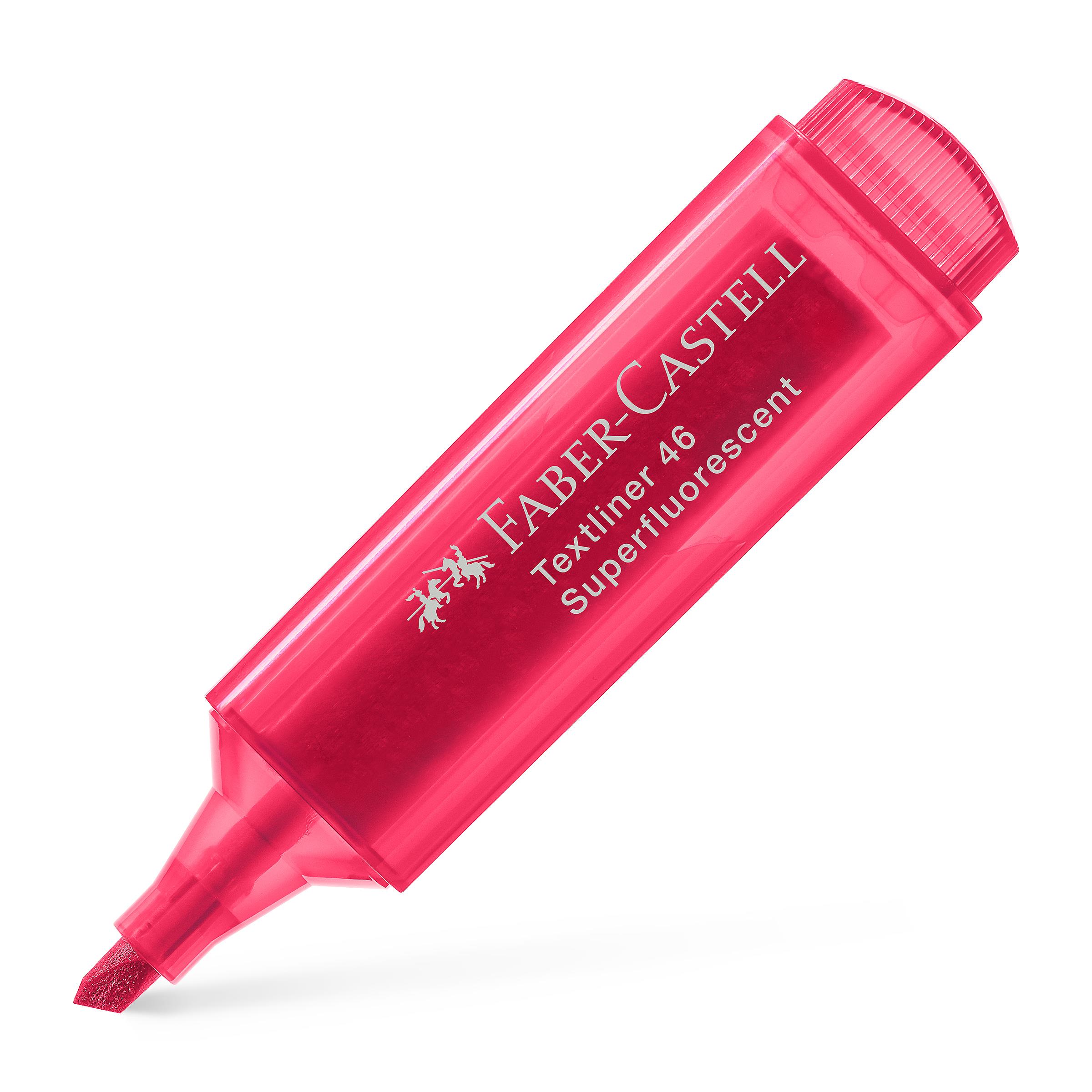 Textliner transluzent Rot Faber-Castell