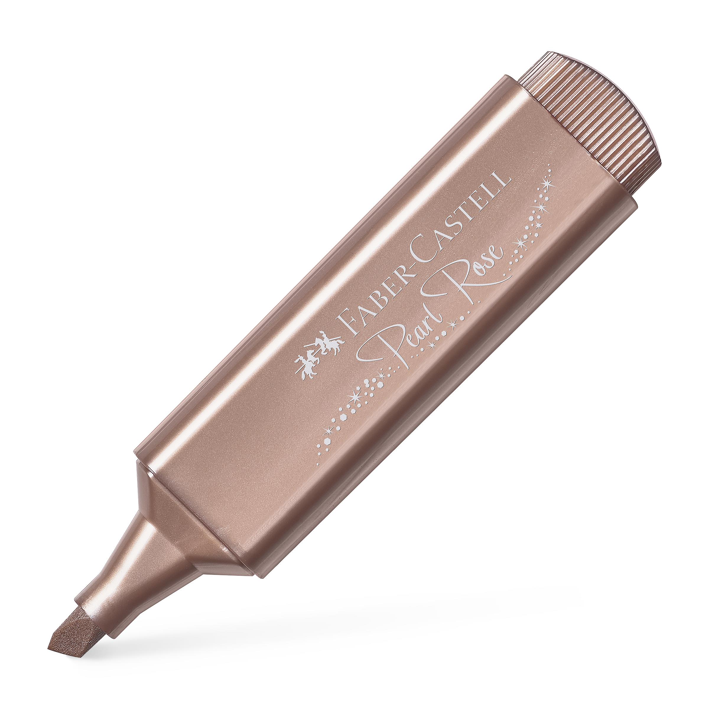 Textliner Metallic Pearl Rose Faber-Castell