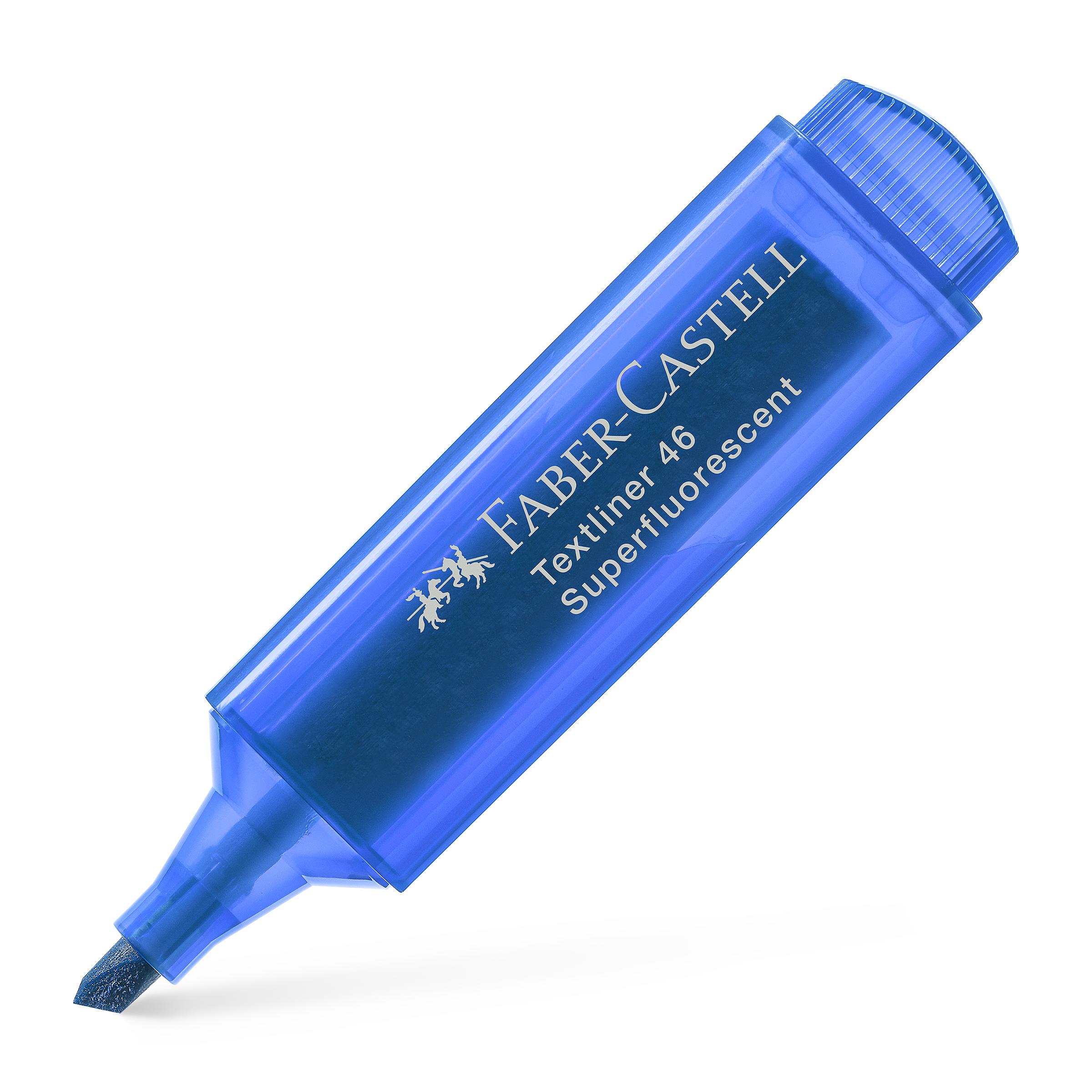 Textliner transluzent Blau Faber-Castell