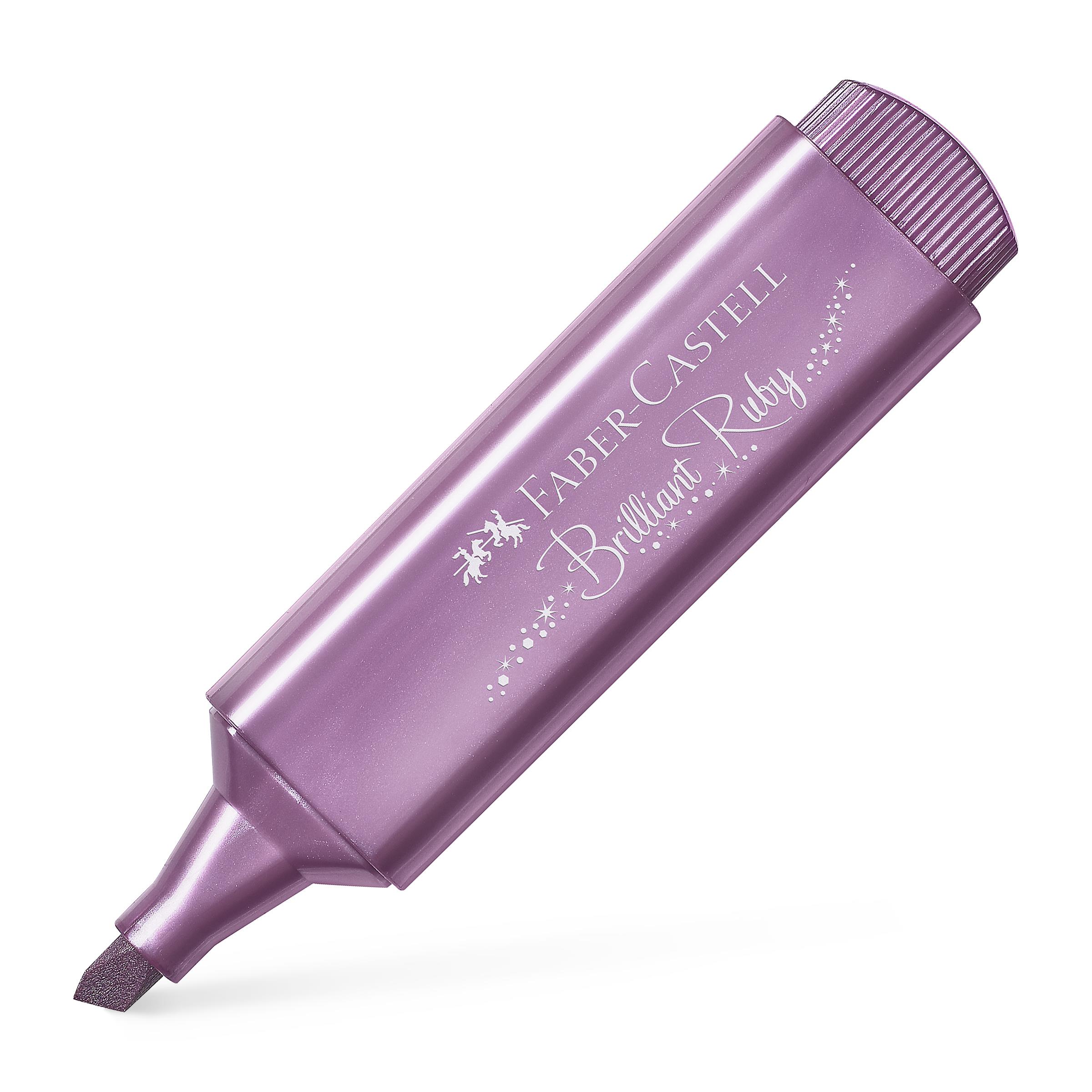 Textliner Metallic Brilliant Ruby Faber-Castell