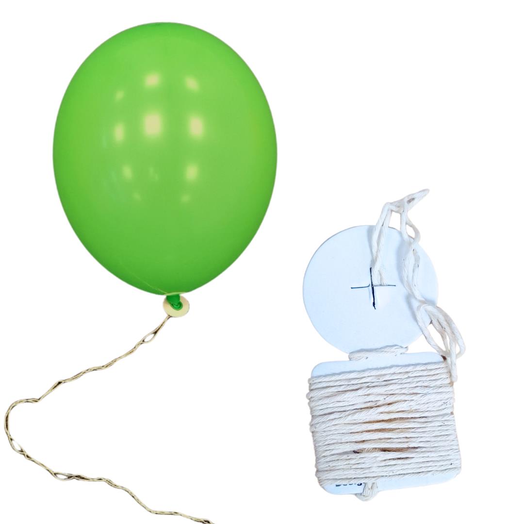 Öko-Luftballons mit Halterung