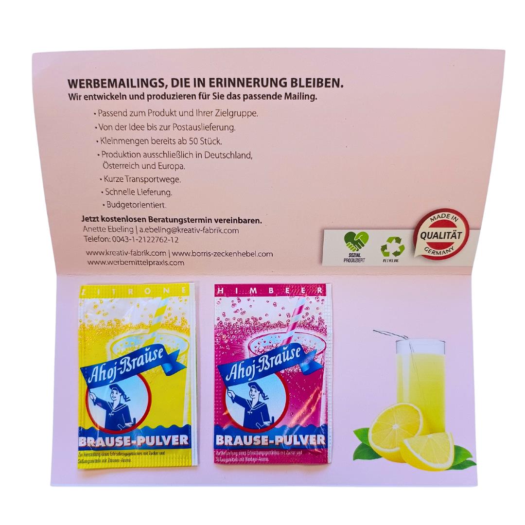 Brausepulver-Mailing 2er Set