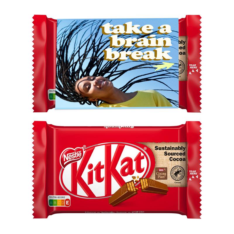 KitKat im Werbeschuber