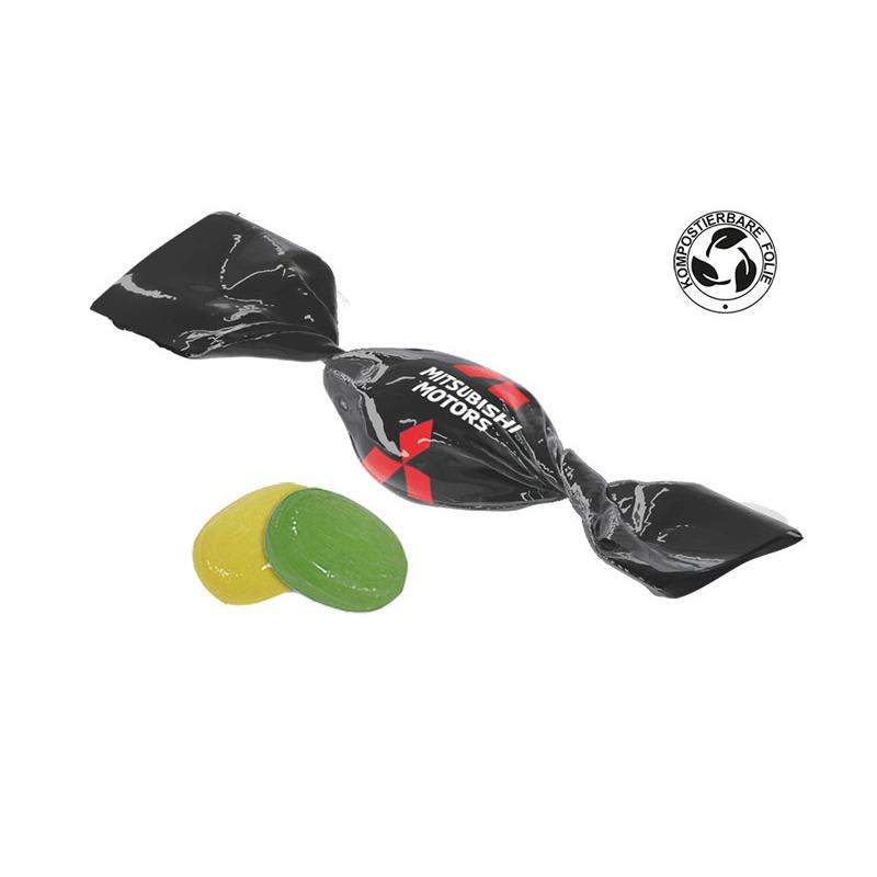 Minibonbons im Wickler - kompostierbare Folie