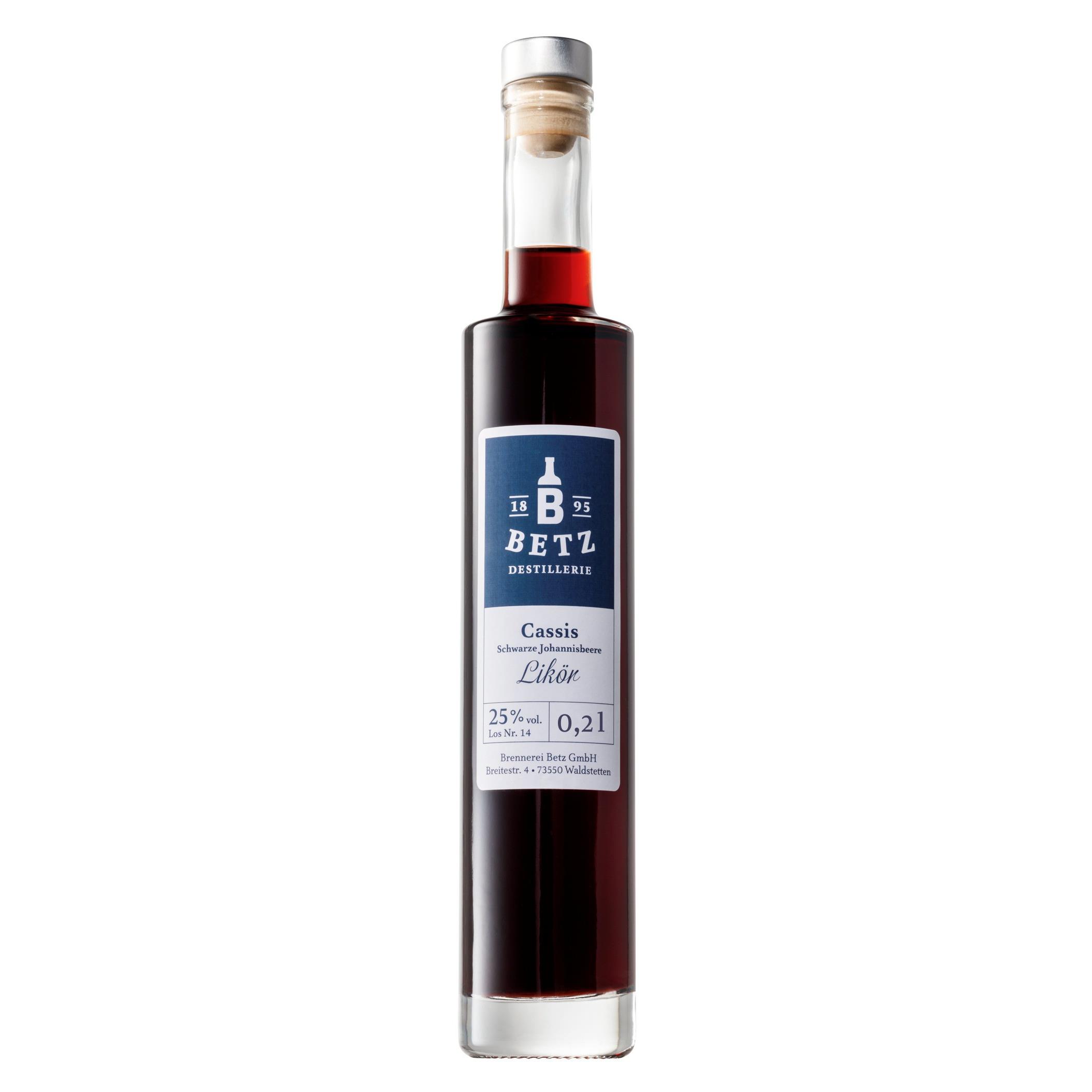 Cassis-Likör 0,2 l in Flasche Atlantis, 25 % vol.
