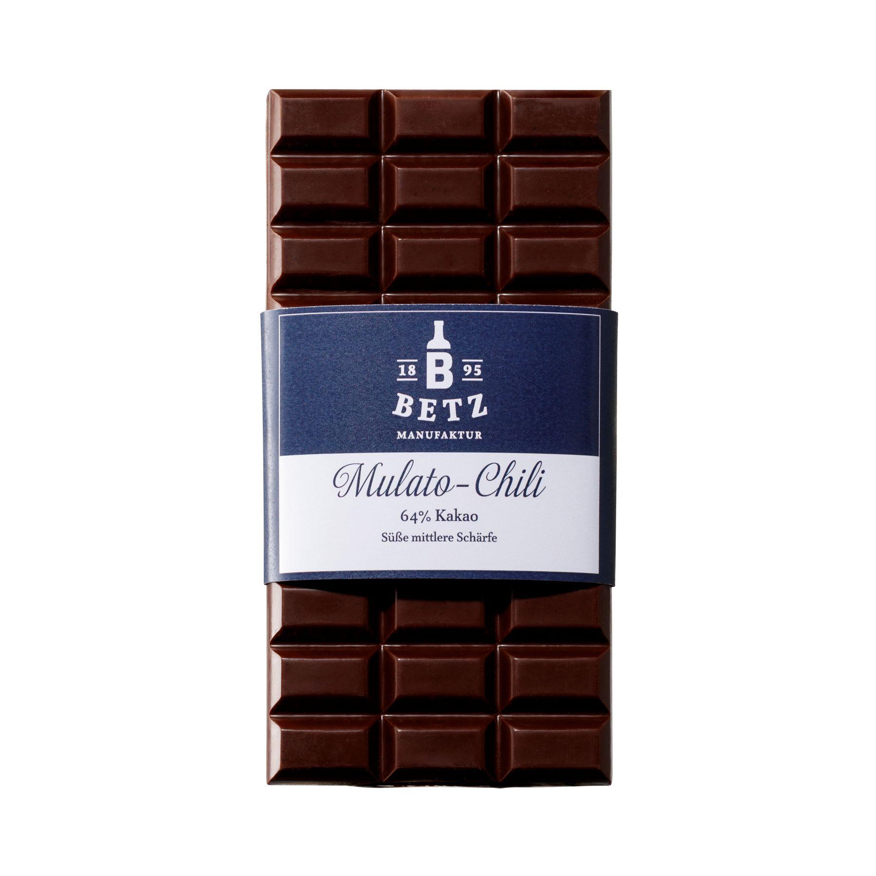 Schokolade ´Mulato-Chili´ 100 g, handgeschöpft