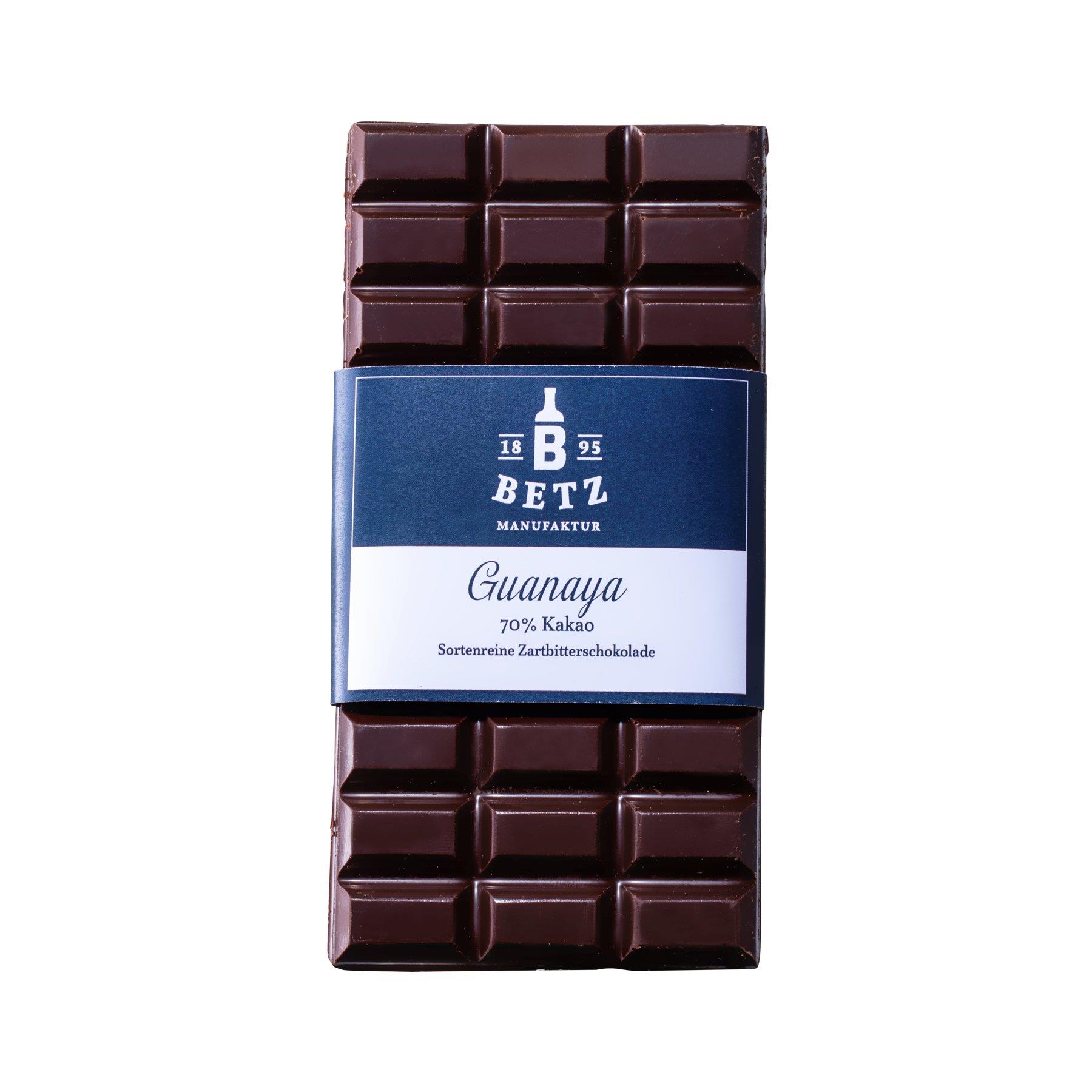 Schokolade ´Guanaya´ 100 g, handgeschöpft